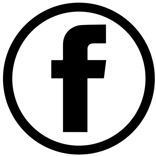 Imagem com logo do Facebook que direciona para o perfil da empresa na plataforma.