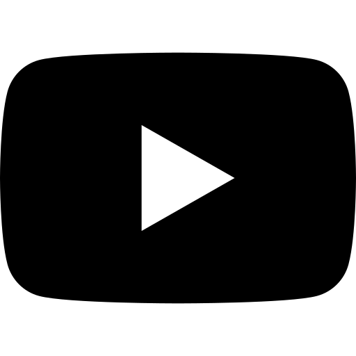 Imagem com logo do YouTube que direciona para o perfil da empresa na plataforma.
